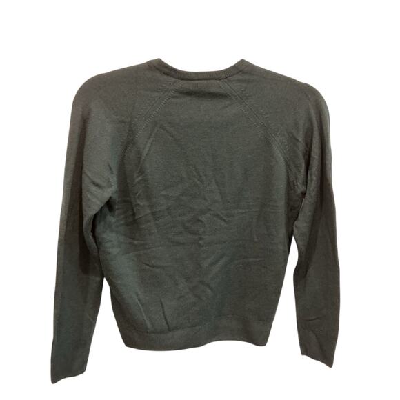 Vintage Moffat Woolens Womens New Wool Sweater Size Medium Large Hunter Green - Picture 4 of 8